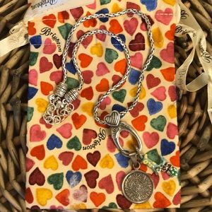 Brighton necklace with two charms